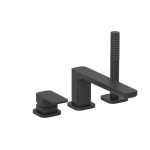 KLUDI - Renon Baterie na okraj vany, 3-otvorová instalace, matná černá 424483975