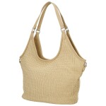 Stylová dámská kabelka na rameno Alfréda, krémová