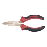 KNIPEX - kleště půlkulaté, zahnuté, s křížovým ozubením - 200mm, vysoká pevnost čelistí (3821200)