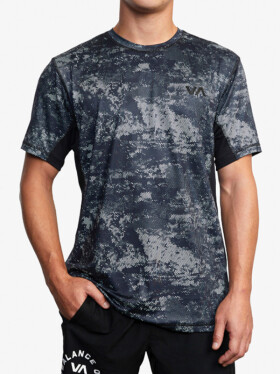 RVCA SPORT VENT DIGI CAMO pánské tričko krátkým rukávem