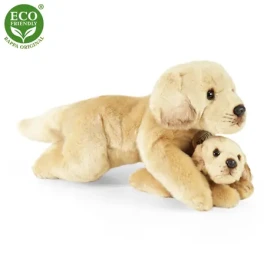 Eco-Friendly labrador s miminkem ležící 25 cm