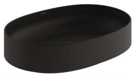 KLUDI - Resa Umyvadlo na desku, 60x40 cm, matná černá 58CW2039