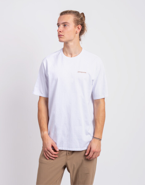 Tričko Patagonia M's Fitz Roy Icon Responsibili-Tee White