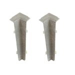 Rohová spojka vnitřní Hi-Line 256 Goth Clear - 2 ks