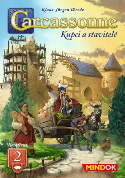 CARCASSONNE Rozšíření Kupci a stavitelé