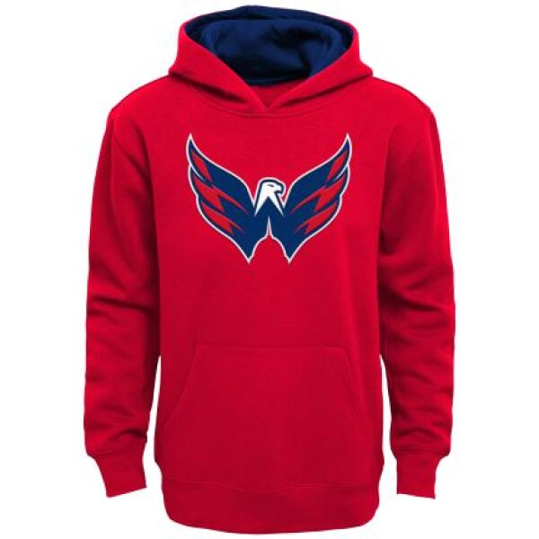 Outerstuff Dětská Mikina Washington Capitals Prime Logo Pullover Fleece Velikost: Dětské M (10 - 12 let)