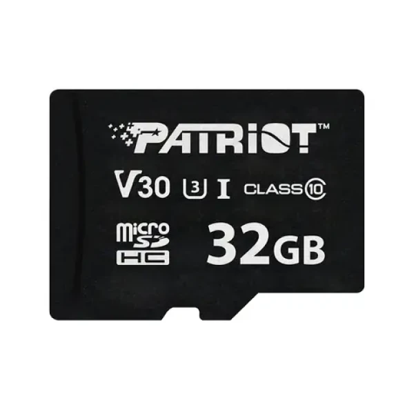 Patriot VX V30 U3 / Paměťová karta microSDHC / 32GB / UHS-I U3 / V30 / Class 10 / 90 MB/s (PSF32GVX31MCH)