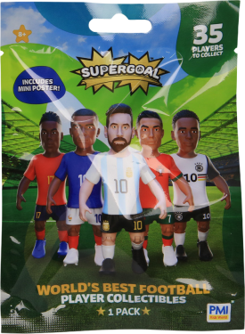 Supergoal figurka fotbalisty + mini plakát