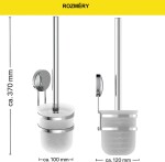 Eisl - Nástěnný držák na WC kartáč, chrom BA0205 BA0205