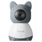 Tesla Smart 360 Baby šedá / FullHD / otáčenínáklon / teplota / vlhkost / 2-cestné audio / microSD / IR LED / Wi-Fi (TSL-CAM-SPEED9SG)