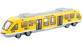 Tramvaj na setrvačník 1:16 žlutá