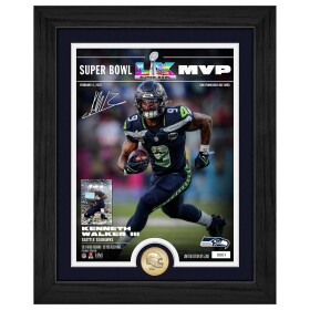 Obraz Seattle Seahawks NFL Kenneth Walker III Super Bowl LX MVP Bronze Coin