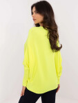 Svetr DHJ SW 8862.91 fluo žlutý jedna velikost