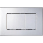 CERANO - Ovládací tlačítko splachování Classic k WC modulu Profi - ABS - chrom CER-476900