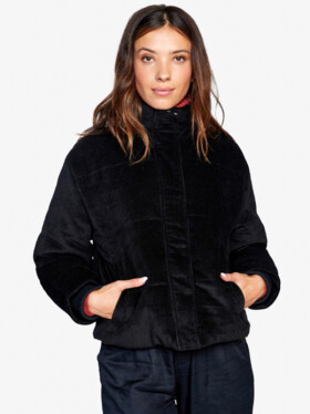 RVCA EEZEH PUFFER TRUE BLACK dámská jarní bunda