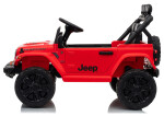 Mamido Elektrické autíčko Jeep Rubicon 24 V 2x200 W červené
