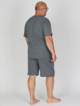 EVONA a.s. Pánské krátké pyžamo P BIGGER 505 - P BIGGER 505 4XL