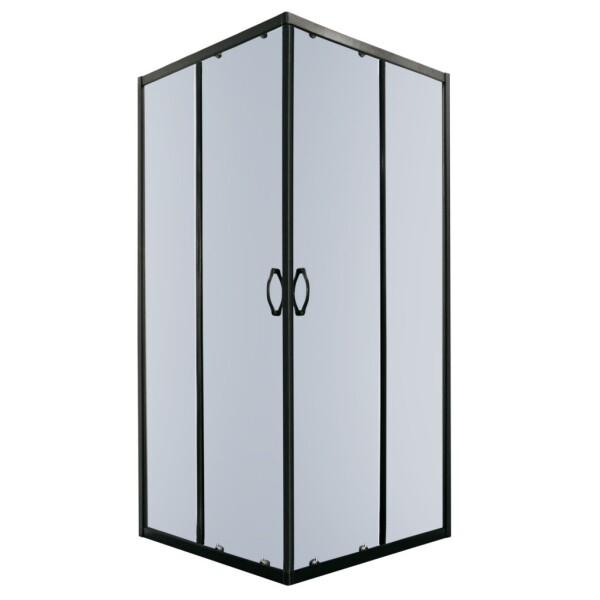 KERRA - Sprchová kabina Tiara Square 90x90 čtvercová (černá) 5907548109392