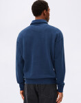Armedangels GMT Dye Zip Troyer 3616 tinted navy washed M