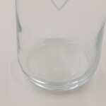 Eulenschnitt Skleněná karafa na vodu Heart 1 l, čirá barva, sklo