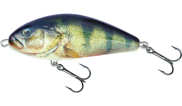 Salmo Wobler Fatso Floating Real Perch,Salmo Wobler Fatso Floating Real Perch