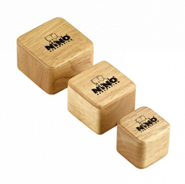 NINO Percussion NINO507 Wood Shaker Square - 3 Pcs