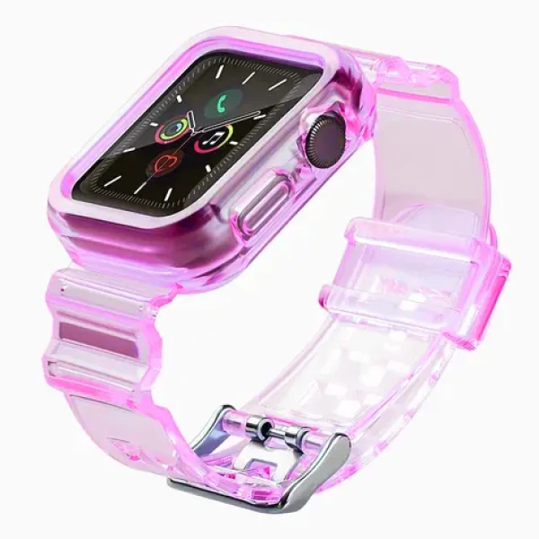 Hurtel silikonový řemínek červená / Řemínek / Apple Watch 38 mm / Silikon