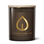 Skandinavisk HYGGE 65 g - SKANDINAVISK Vonná svíčka ve skle HYGGE Gold (útulno) 65 – speciální edice g, hnědá barva, sklo