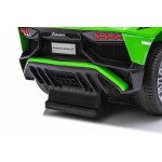 Mamido Dětské odrážedlo auto s vodící tyčí Lamborghini Aventador SV zelené