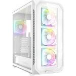 Sharkoon AK5G RGB bílá / ATX / 2x USB 3.2 / 1x USB-C / 4x 120mm / bez zdroje / průhledná bočnice (4044951041848)