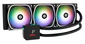 Enermax Aquafusion II ARGB 360mm / Komplet vodního chlazení / 3x 120mm / ARGB / 27,4 dB / AM4+AM5+Intel (ELC-AQFS360-SQA)