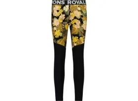Mons Royale Cascade Merino Flex dámské legíny floral camo vel. S