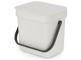 Brabantia Koš Sort & Go - 3 l, světlešedá 213229