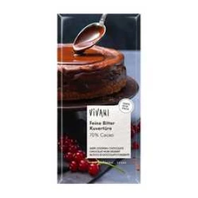 Vivani Čokoláda hořká na vaření 150g BIO