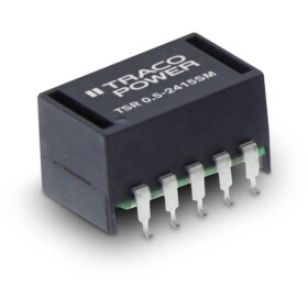 TracoPower TSR 0.5-2450SM DC/DC měnič napětí, SMD 24 V/DC 12 V/DC 500 mA Počet výstupů: 1 x Obsah 10 ks