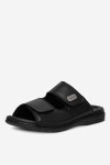 Pantofle Rieker 25590-00 Přírodní kůže (useň) - Lícová