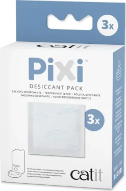 Catit PIXI Pohlcovač vlhkosti bílá / Náhradní filtr / silikagelový / 3 ks (103-43724)