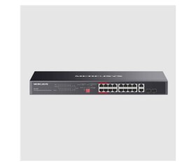 MERCUSYS switch MS120GP (16xGbE,14xPoE+,2xGbE/SFPcombo,192W) EDF_324494