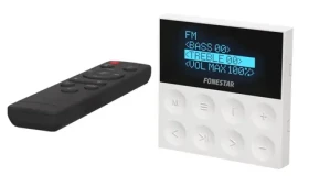 Fonestar KS-AMP / Nástěnný mini zesilovač / Bluetooth / USB / FM / 2x15W (jksamp)