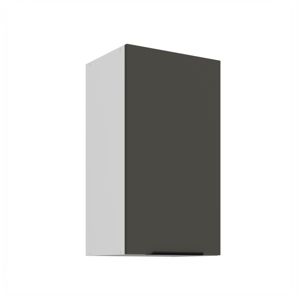 Horní skříňka Aria 40 G-72 1F Barva korpusu: Bílá, Barva dvířek: GR - Graphite AFM