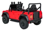 Mamido Dětské elektrické autíčko Land Rover Defender 110 SVX Concept červené