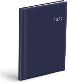 Diář 2027 T805 PVC tmavě modrý