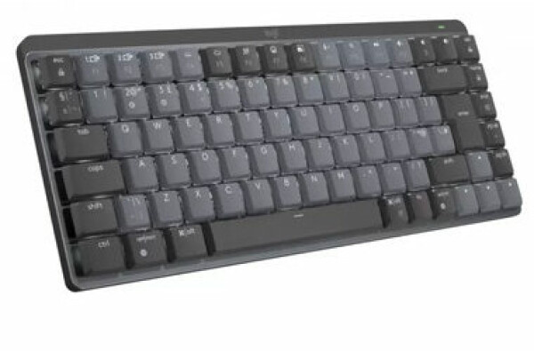 Logitech MX Mechanical Mini grafitová / Kancelářská klávesnice / bezdrátová / mechanická / QWERTZ / BT / US layout (920-010780)