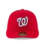 New Era Pánská kšiltovka Washington Nationals MLB Authentic Low Profile 59FIFTY Home Velikost: 7 1/8