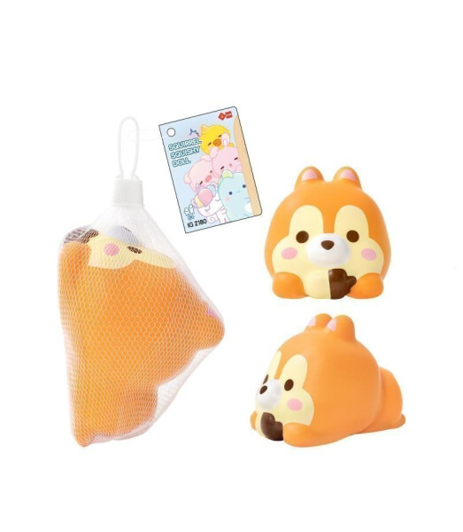 Squishy antistresová postavička Veverka