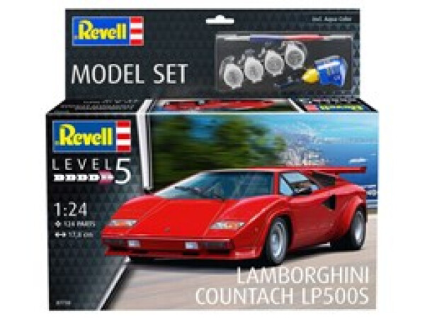 ModelSet auto 67730 - Lamborghini Countach LP500S (1:24)