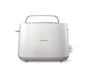 Philips Daily Collection HD2581-00 / topinkovač / 8 režimů / automatické vypnutí / 900 W / bílá (HD2581/00)