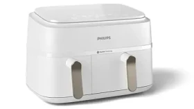 Philips 3000 series NA353/10 bílá / Horkovzdušná fritéza / 2750 W / objem 9l (NA353/10)