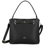 Luxusní dámská koženková kabelka do ruky Candice, černá