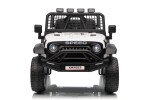 Mamido Elektrické autíčko Speed Offroad bílé | 4x45W | EVA kola | 12V 7Ah | EKO kůže